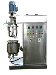 China Pharmaceuticals Manual High Pressure Emulsifier Vacuum Emulsifying Homogenizer factory
