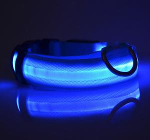 China Free Shipping led dog collar light factory wholesale lighted dog collar on sale