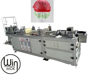China AC380V Nonwovens Machinery , 50Hz Surgeon Cap Making Machine factory