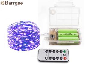 China Copper Wire LED Hanging Lights , Colored Decorative String Lights For Living Room factory