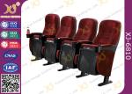 High Back Leather / Fabric VIP Cinema Room Seating Home Theater Chairs Durable