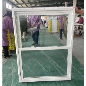 China Nail Fin And Flange 2024 New Windows Double Hung Vinyl Upvc Window factory