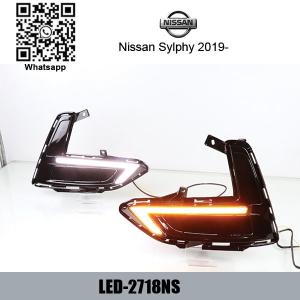 China Nissan Sylphy DRL Car LED Daytime Running Lights autobody parts factory