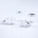 Cosmetic Packaging Food Grade Honey Jar 150ml 250ml Frosted Clear Amber Pet