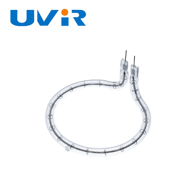 Clear Quartz Tube Heater Elements 511mm Diameter for Oven Parts