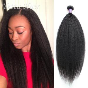 China Beauty Mongolian 6A Virgin Hair Kinky Straight No Terrible Smell factory