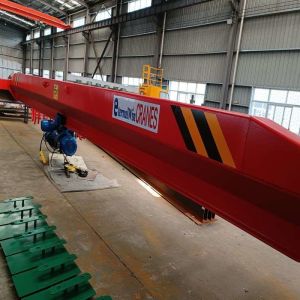 China Customized Single Girder Crane With Remote Control And Overload Protection factory