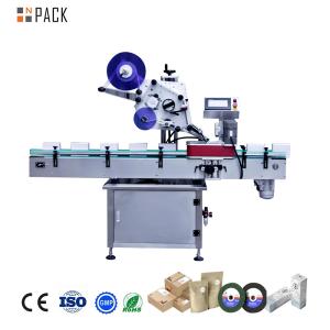 China Automatic Flat Surface Self Adhesive Sticker Card / Box / Carton Labeling Machine factory