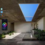 Multiscene 12.6'' Artificial LED Skylight Recessed 600x300 Tuya