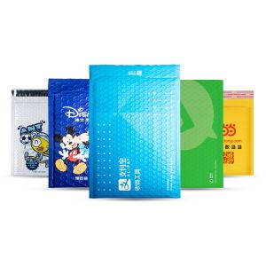 China Self Sealing Custom Padded Mailer Bags Bubble Polymailer Gravure Printing factory