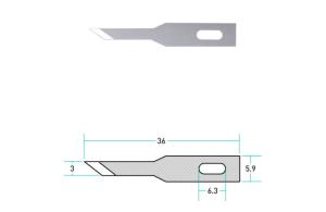 China SKS7 Utility Knife Blades 65 HRC Wear Resistant Engraving factory