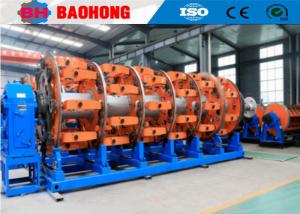 China 75KW Steel Wire Cable Armored Stranding Machine For Armoring Processing factory