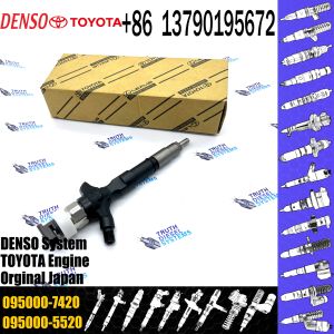 China 23670-30310 Fuel Injector 095000-7420 23670-30150 For Dennso For Toyotaa Hiace 2.5 2KD D4D DCRI107800 on sale