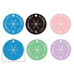 OEM Hands Free Round Dog Poop Bag Clip Silicone Pet Poop Bag Holder With Hook
