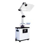 Medical Furniture Exhaust Mobile Fume Extractor , Moxibustion Fumes Extraction