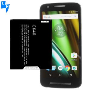 China High Capacity 2800mAh GK40 Battery for Motorola G4 Play G4 XT1607 XT1609 XT1600 in black factory
