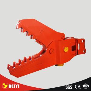 China New type with big opening size rotary/fixed Beiyi excavator hydraulic concrete crusher for factory
