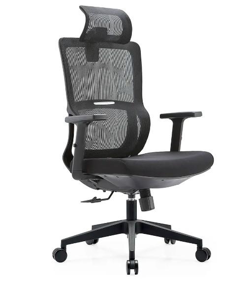 Black Full Mesh Mesh Furniture Lumbar Support Massage Modern Wholesale Armrest