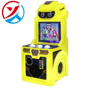 China Amusement Park Kids Coin Operated Button Electronic Arcade Game Machine on sale