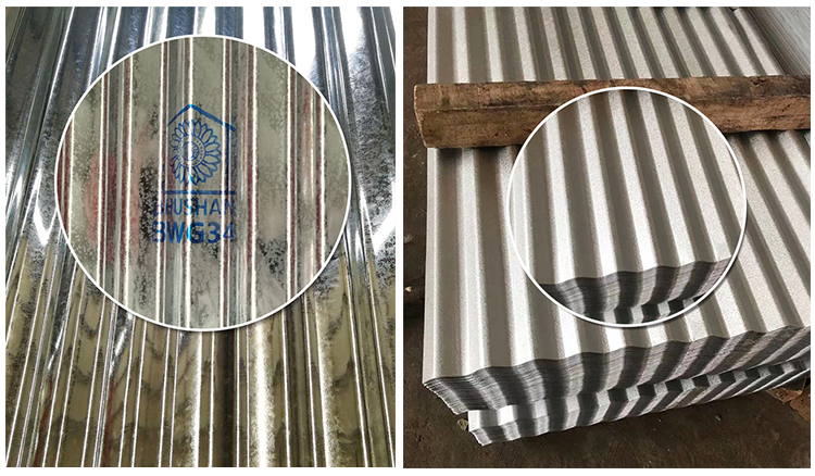Galvanized Metal Building Material Gi PPGI Corrugated Glazed Trapezoidal Steel Roofing Sheet with 600MPA Tensile Strength
