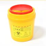 15L plastic sharps box waste needle collection box Used by the hospital round