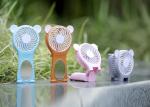 Souvenir Small Hand Held Fans Battery Operated , Rechargeable Battery Powered