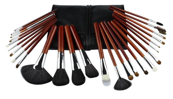 Black Natural Hair face makeup brush set Eye Shadow Full Foundational Makeup