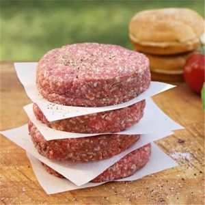 Custom Printed Baking Sandwich Hamburger Bread Coated Silicon Burger Patty