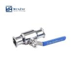 1''-8'' Standard Stainless Steel Ss 304 316 Sanitary Tri-Clamp Ball Valve with