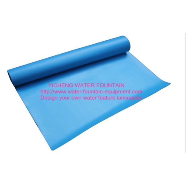 China UV Resistant Waterproof PVCInground Swimming Pool Accessories Blue factory