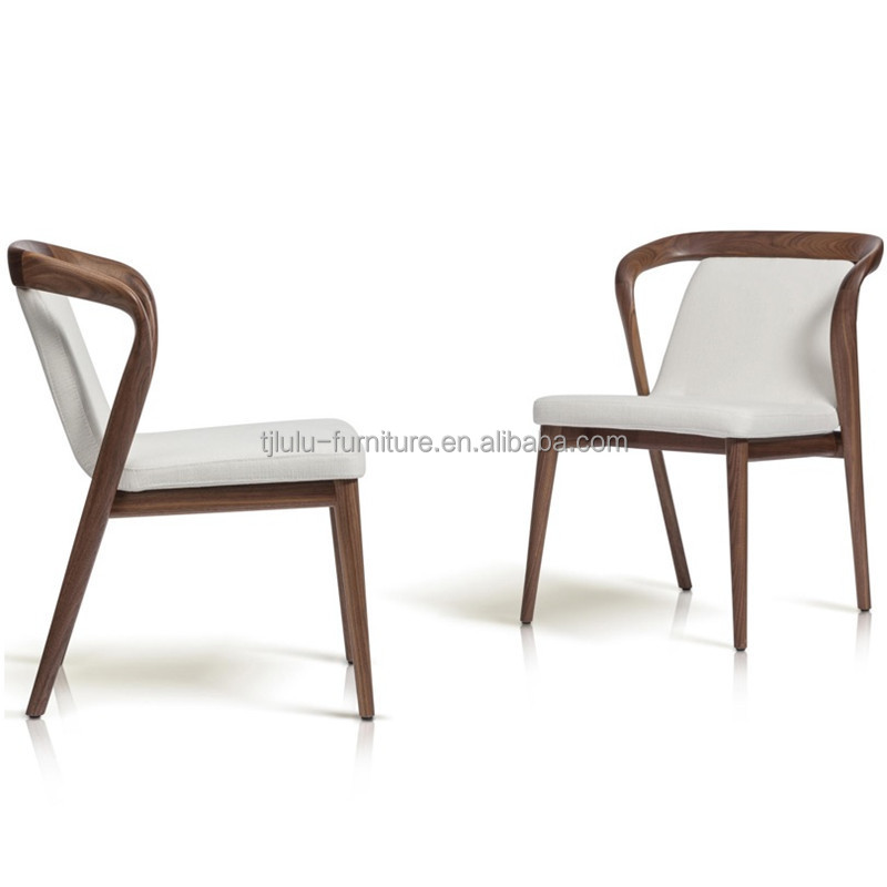 Customize Luxury Modern Wooden Furniture Y Mail Packing Solid Wood Dining Chair for Restaurant