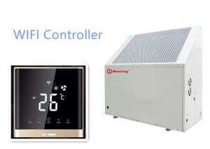 China Patented Product Super Low Noise Home Heat Pump Wireless Control 12KW Heating factory