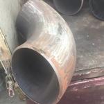 Carbon Steel Butt Welded Pipe Fitting 45 Degree Elbow 180 D Long Radius