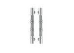 Stainless steel handles for cabinets cupboards Drawers Glass Door Handle SS304