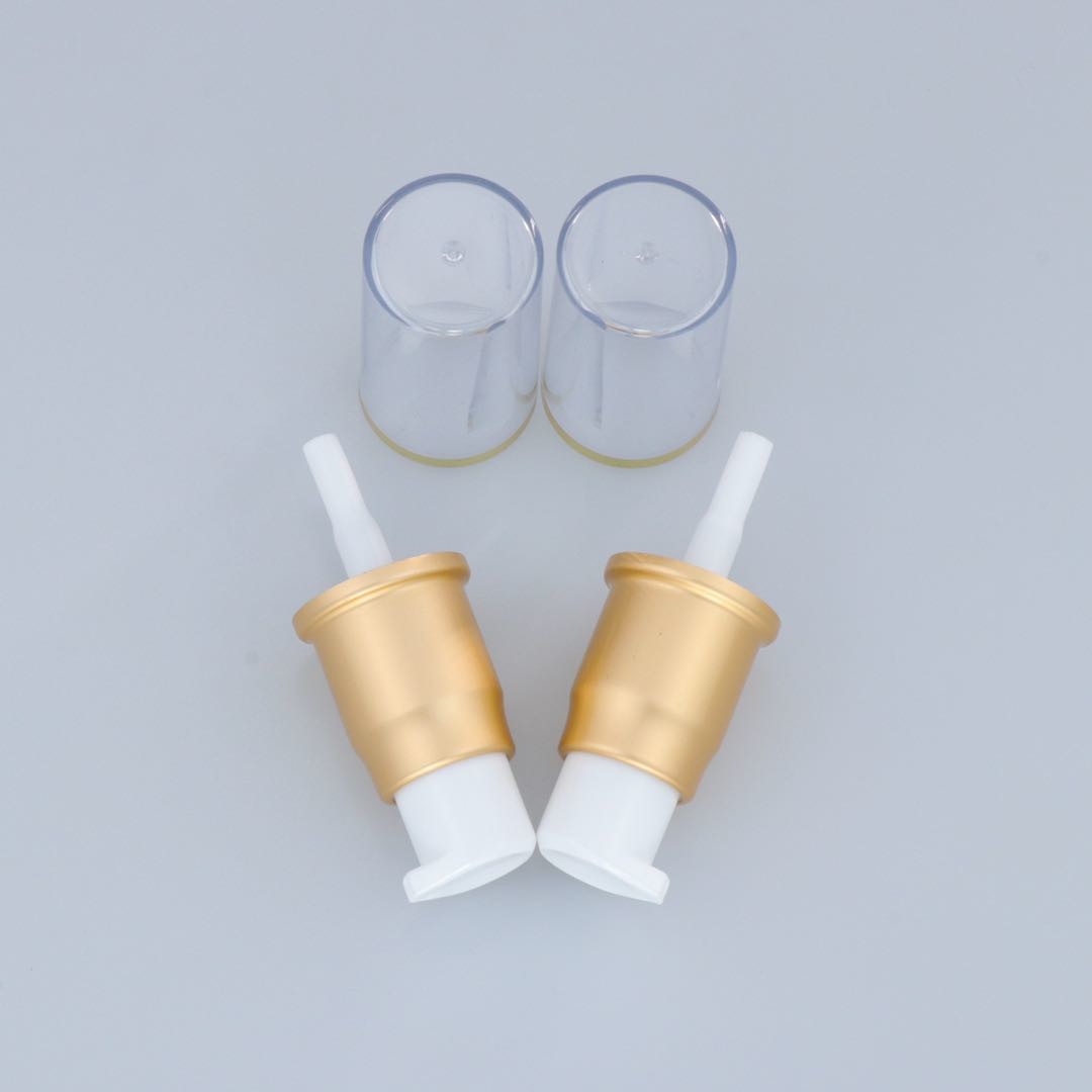 Gold Perfume Aluminum Fine Mist Sprayer 20/410 20/415 18/410 18/415 20mm Atomiser Spray
