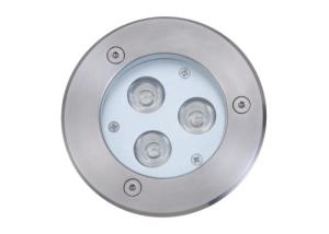 China High Power LED Underground Light 3W / 9W With 316 Stainless Steel Front Cover factory