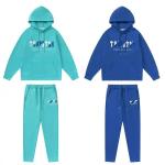 Custom Men′s Tracksuits 2 Piece Hooded Athletic Sweat Casual Running Jogging
