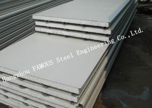 China 100mm Residential Fireproof Steel Sheet EPS Sandwich Panels Wall Cladding Systems factory