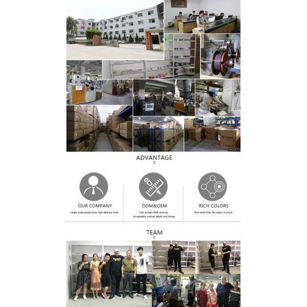 1.75mm 3d Printer Filament ABS PLA 3d Printer Filament Supplier 1KG 5KG for 3d Printing