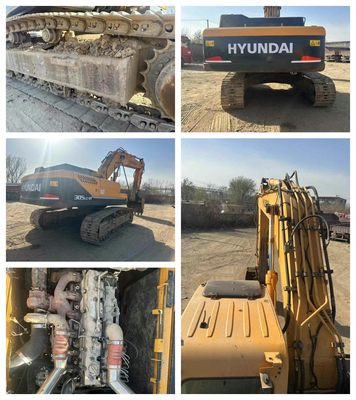 Used Hyundai 305lc-9T Excavator | 30Ton Capacity, Full Service History | Mining, Construction, Earthmoving