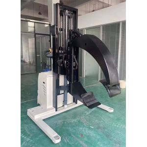 High Efficiency 500-1500 Kg Load Capacity Electric Stacker With Paper Roll Clamp