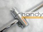 Automatic Shower Mixer Brass Bathroom Sink Faucets , Chrome Wall Mounted Faucets