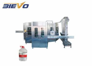 China Monoblock Automatic Water Bottles Filling Machine 5L / 10L factory