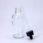 Customized Logo Silk Screen Printing Hand Lotion Dispenser Glass Bottles