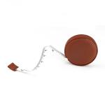 1.5m 60 Inches Personalised Sewing Tape Measure With Leather Cowhide Covered OEM