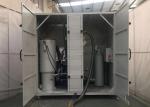 Carbon Steel Manual Blasting Machine , Portable Roots Blower Large Sandblasting
