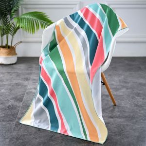 Customized Size And Weight 100% Microfibre Beach Towel With Low Cost