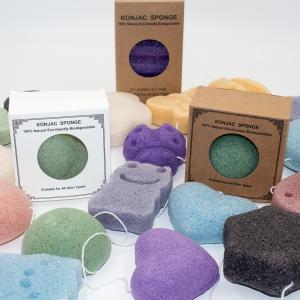 China Rich Foam Facial Care Konjac Sponge Set Pure Natural Exfoliating Tools factory