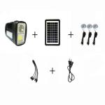 Lithium Battery Solar Energy System with Bulbs Home Lighting Phone Charger Power