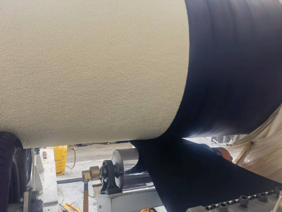 Continuous Line For Steel Pipe PU Spraying Foam Pre Insulated Pipe Making Fast Production Efficiency